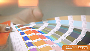 Video design colour chart lens flare stock